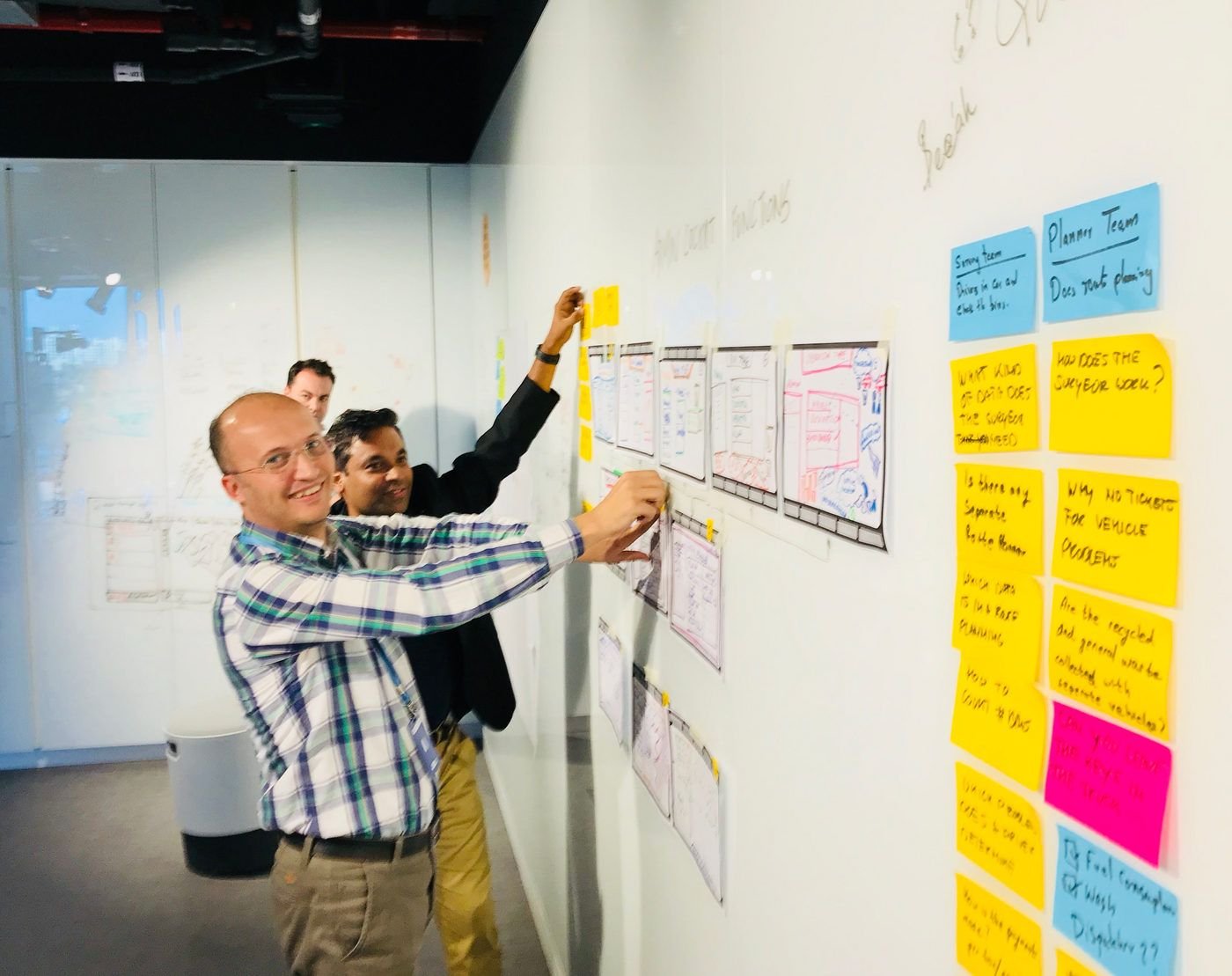 Design thinking session with BEEAH and SAP teams