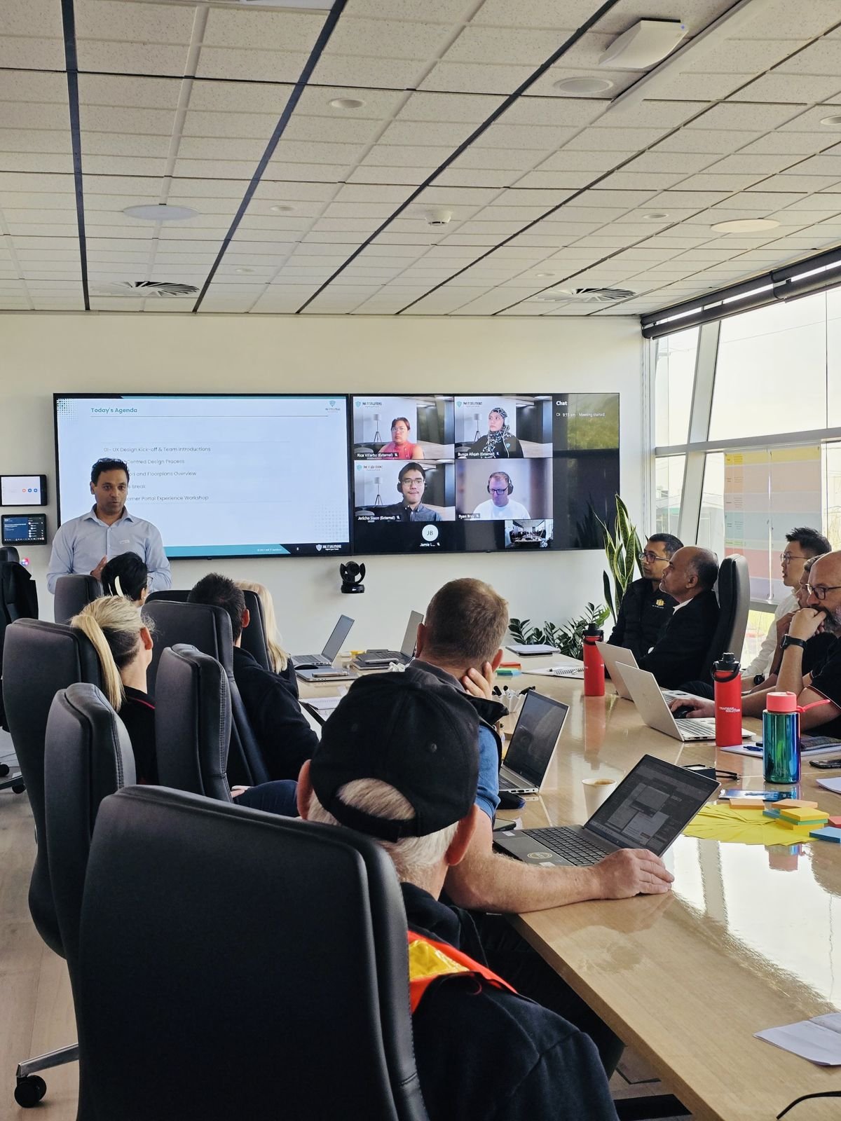 Sujit opening the discovery kick-off