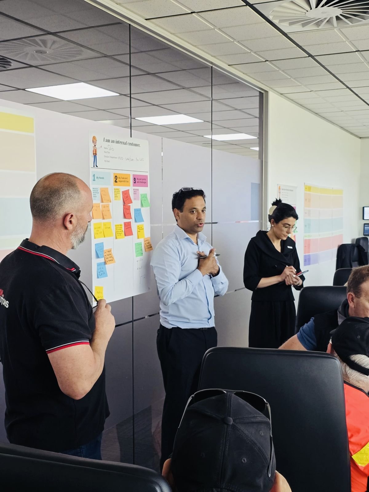 Internal customer persona walkthrough